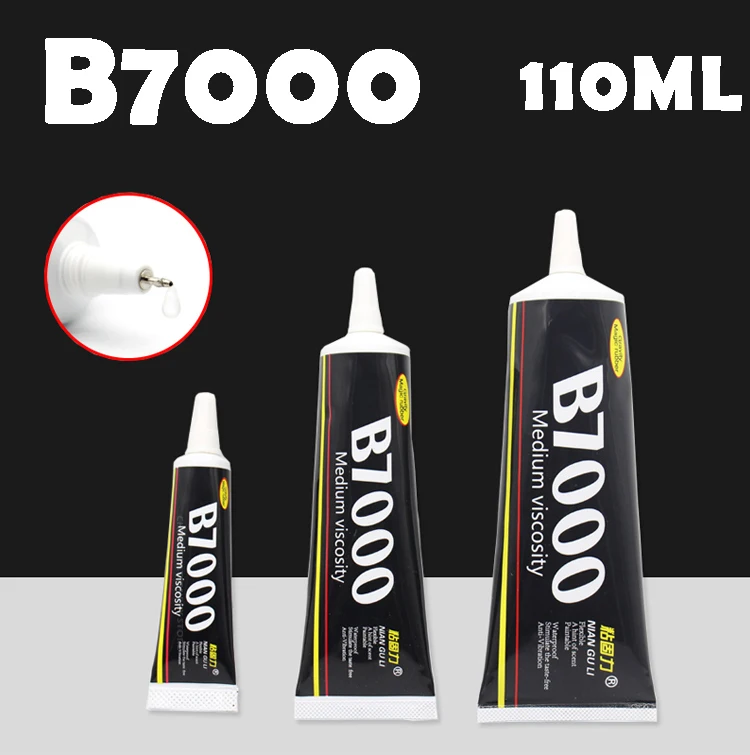 110ml B7000 Glue Phone Touch Screen Super Glue Multipurpose Adhesive Jewelry Rhinestone Crafts DIY Liquid Glue Spot Drill Glue
110ml B7000 Glue Phone Touch Screen Super Glue Multipurpose Adhesive Jewelry Rhinestone Crafts DIY Liquid Glue Spot Drill Glue