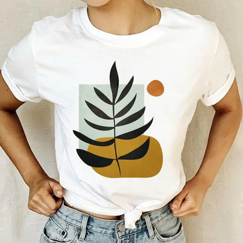 Fashion Print T-shirts Plant Watercolor New Women Stylish Short Sleeve Graphic T Top Female Female Cartoon Shirt Tee T-Shirt
Fashion Print T-shirts Plant Watercolor New Women Stylish Short Sleeve Graphic T Top Female Female Cartoon Shirt Tee T-Shirt