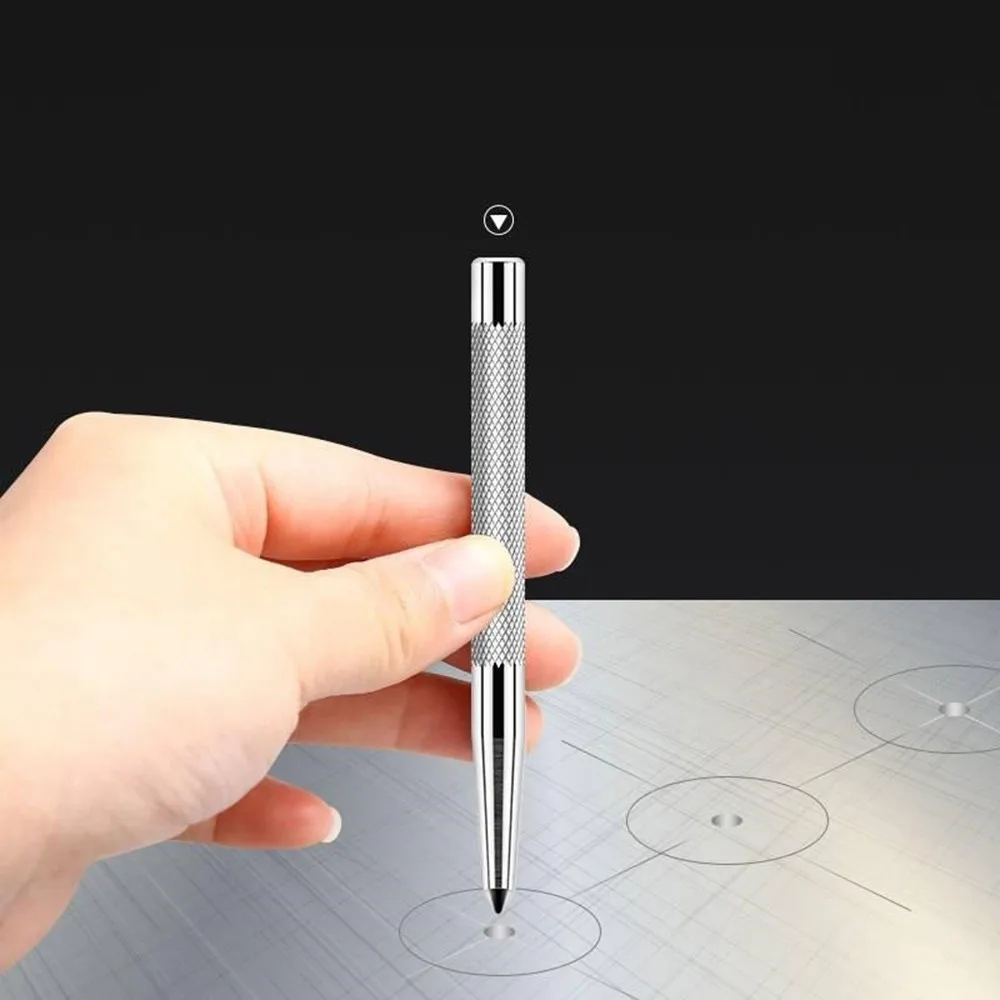 Knurled Centre Punch Metal Hardened Carbon Steel Spot Dot Center For Waterproof Hole For Bit Drill Locator Hole Punch Hand Tools
Knurled Centre Punch Metal Hardened Carbon Steel Spot Dot Center For Waterproof Hole For Bit Drill Locator Hole Punch Hand Tools