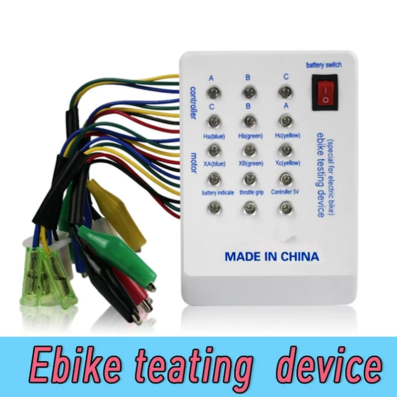 1 PCS Ebike Testing Device Electro Car Repair Electric Vehicle Detector Controller Universal
1 PCS Ebike Testing Device Electro Car Repair Electric Vehicle Detector Controller Universal