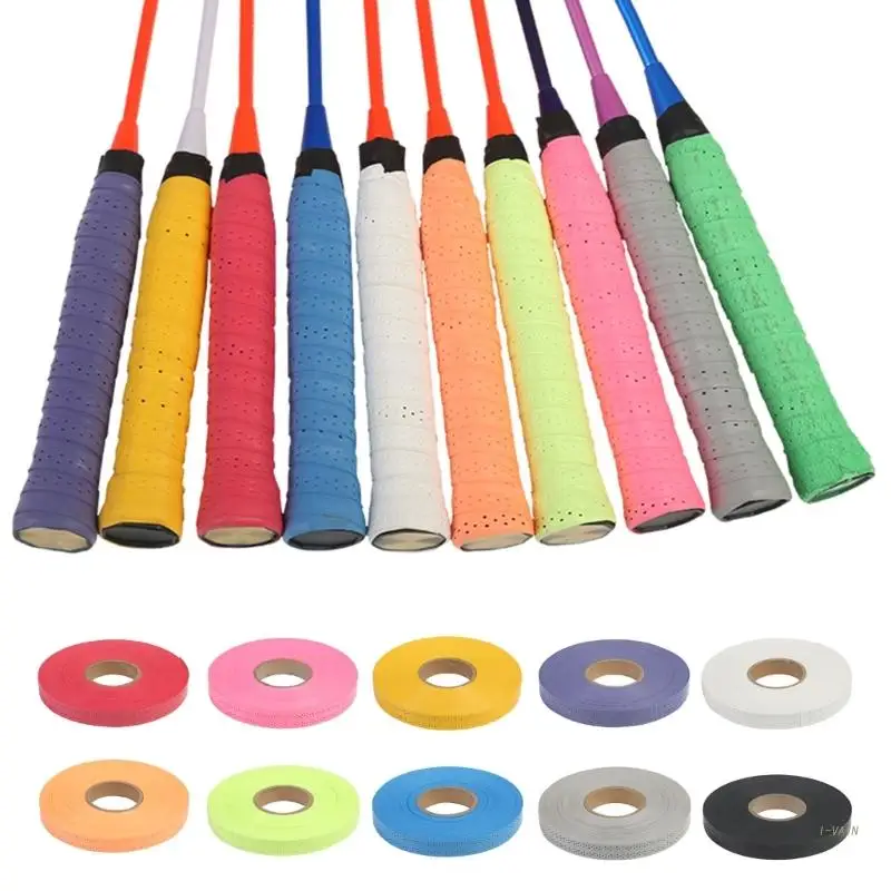 Anti-slip Breathable Sport Overgrips Sweatband Tennis Overgrips Tape Badminton Racket Grips Sweatband Rod Overgrips Band 
Anti-slip Breathable Sport Overgrips Sweatband Tennis Overgrips Tape Badminton Racket Grips Sweatband Rod Overgrips Band