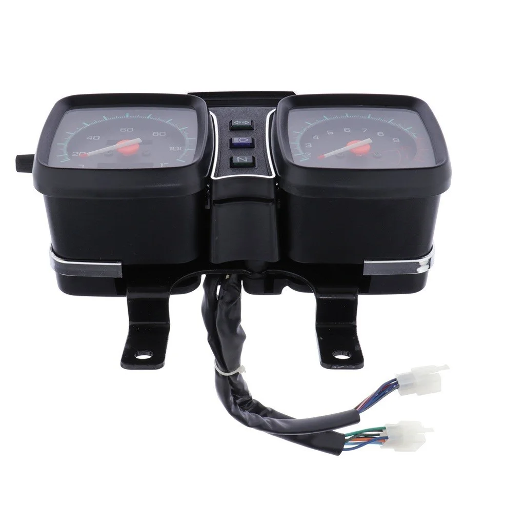 Speedometer 12000rpm Motorcycle Tachometer Speedometer Odometer Gauge Meter Compatible with GS125
Speedometer 12000rpm Motorcycle Tachometer Speedometer Odometer Gauge Meter Compatible with GS125