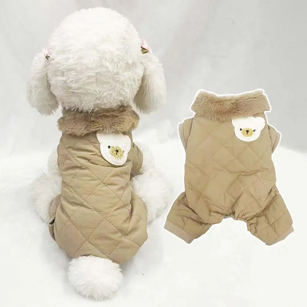 Puppy Clothes Stylish Non-pilling Bear Avatar Decoration Cartoon Bear Pattern Four-legged Pet Dog Clothing Pet Supplies
Puppy Clothes Stylish Non-pilling Bear Avatar Decoration Cartoon Bear Pattern Four-legged Pet Dog Clothing Pet Supplies
