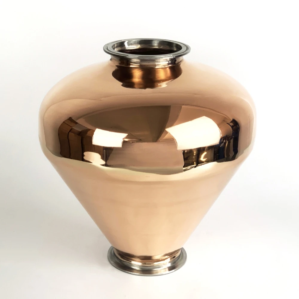 Distillation, Moonshine still,Clamp 4" x 4" Whiskey Helmet , Onion head 12L, Pure Copper 99,99%
Distillation, Moonshine still,Clamp 4" x 4" Whiskey Helmet , Onion head 12L, Pure Copper 99,99%
