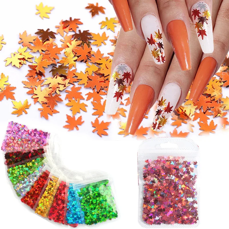 1Bag Maple Leaf Designs Nail Sequins Patch,Laser Gld/Silver Nail Flakes Sequins Decorations Mix Colors
1Bag Maple Leaf Designs Nail Sequins Patch,Laser Gld/Silver Nail Flakes Sequins Decorations Mix Colors