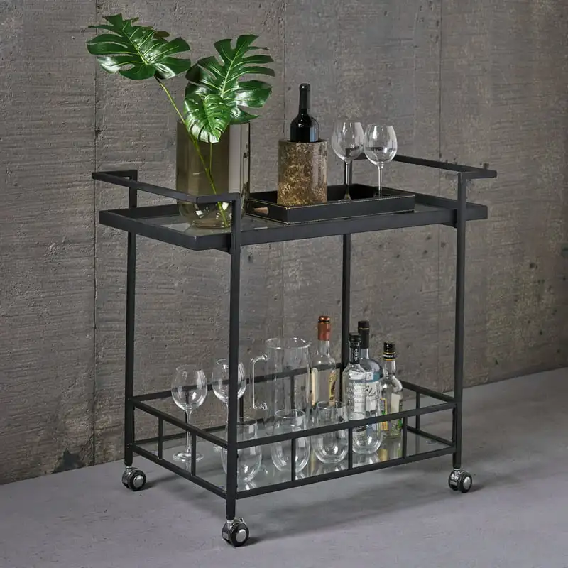Cinphany Tempered Glass Bar Cart
Cinphany Tempered Glass Bar Cart