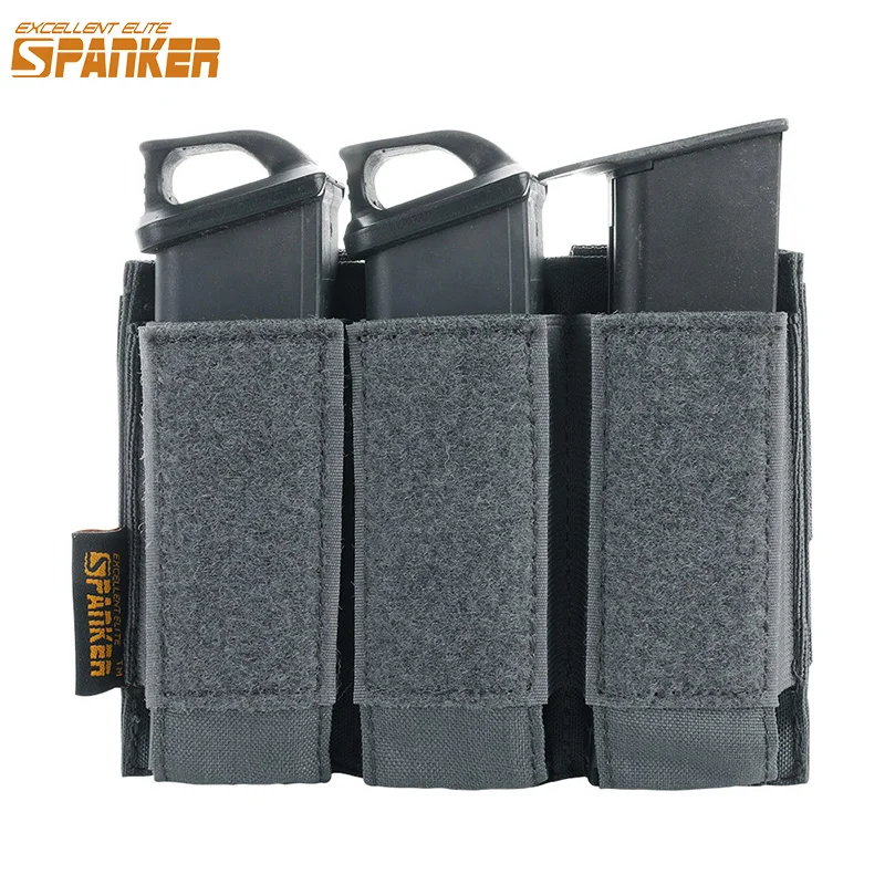 Tactical Triple Pistol Magazine Pouch Molle Belt Dual Mag Bag Airsoft Magazine Pouch for Glock M1911 92F 40mm Grenade
Tactical Triple Pistol Magazine Pouch Molle Belt Dual Mag Bag Airsoft Magazine Pouch for Glock M1911 92F 40mm Grenade