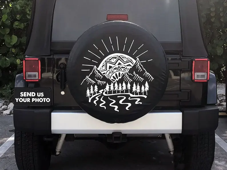 Mountains Mandala Spare Tire Cover For Car, Personalized Tire Cover, Gift For Car Lover
Mountains Mandala Spare Tire Cover For Car, Personalized Tire Cover, Gift For Car Lover
