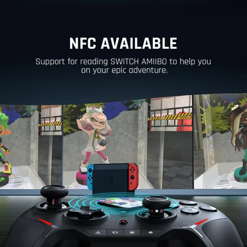 Nfc профессиональный игровой джойстик, джойстик для мобильных игр, геймпад без задержек, встроенный аккумулятор 1000 мАч, держатель, игровая консоль
Nfc профессиональный игровой джойстик, джойстик для мобильных игр, геймпад без задержек, встроенный аккумулятор 1000 мАч, держатель, игровая консоль