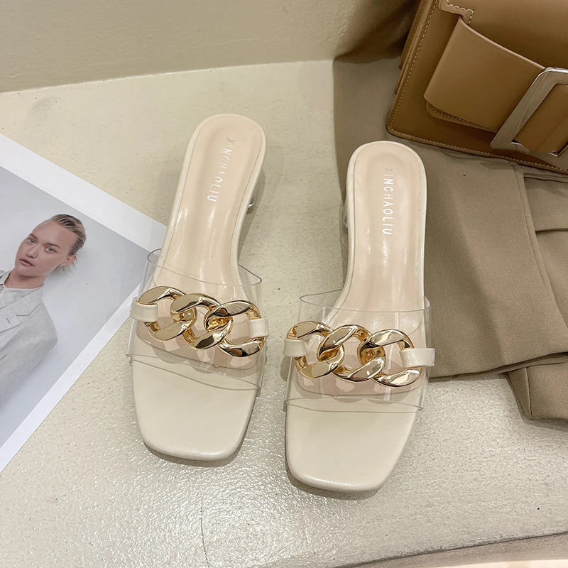 Женские прозрачные шлепанцы XIXIYIPIN, летние уличные тапочки на среднем квадратном каблуке, модная повседневная обувь, сандалии
Женские прозрачные шлепанцы XIXIYIPIN, летние уличные тапочки на среднем квадратном каблуке, модная повседневная обувь, сандалии