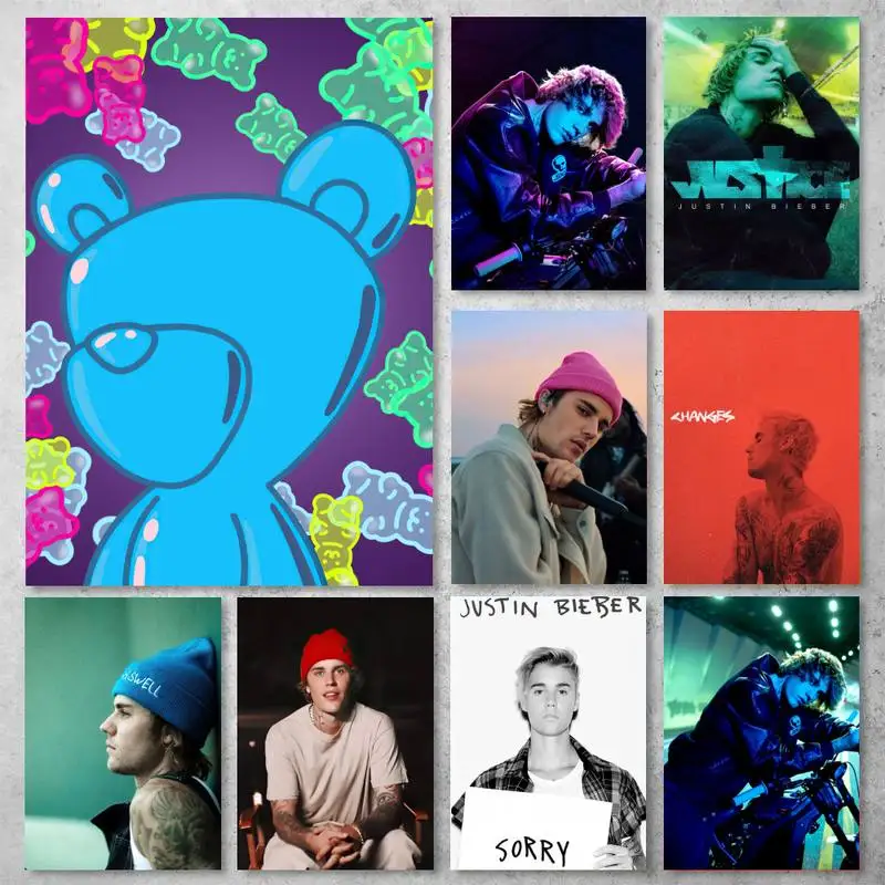 Justin Bieber Singer POSTER Posters Prints Wall Pictures Living Room Home Decoration
Justin Bieber Singer POSTER Posters Prints Wall Pictures Living Room Home Decoration