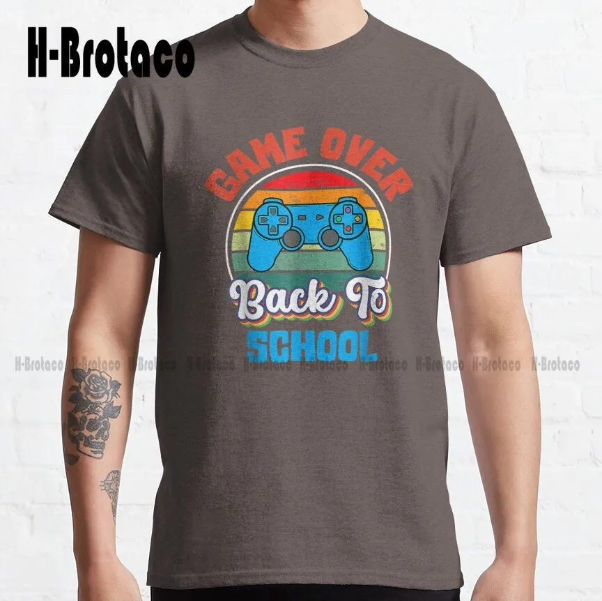 Back To School Funny Game Over Classic T-Shirt Custom Gift Funny Art Streetwear Cartoon Tee Xs-5Xl Unisex Digital Printing Retro
Back To School Funny Game Over Classic T-Shirt Custom Gift Funny Art Streetwear Cartoon Tee Xs-5Xl Unisex Digital Printing Retro