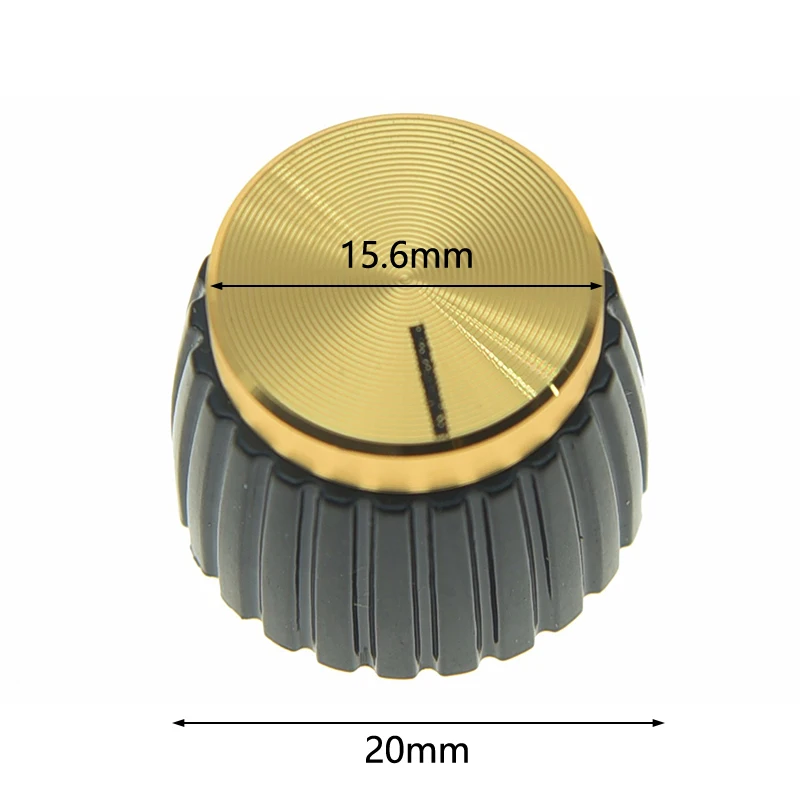10Pcs/lot Black Metal Dome Tone Knob 15.5MM Amplifier Volume Control Rotary Knob Volume Potentiometer Knob For Electric Guitar 
10Pcs/lot Black Metal Dome Tone Knob 15.5MM Amplifier Volume Control Rotary Knob Volume Potentiometer Knob For Electric Guitar