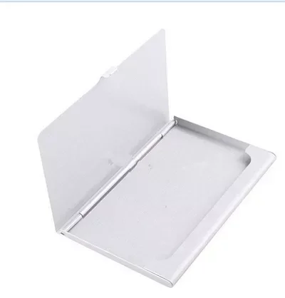 1pc Creative Business Card Case Stainless Steel Aluminum Metal Box Cover Credit ID Wallet Card Holder
1pc Creative Business Card Case Stainless Steel Aluminum Metal Box Cover Credit ID Wallet Card Holder