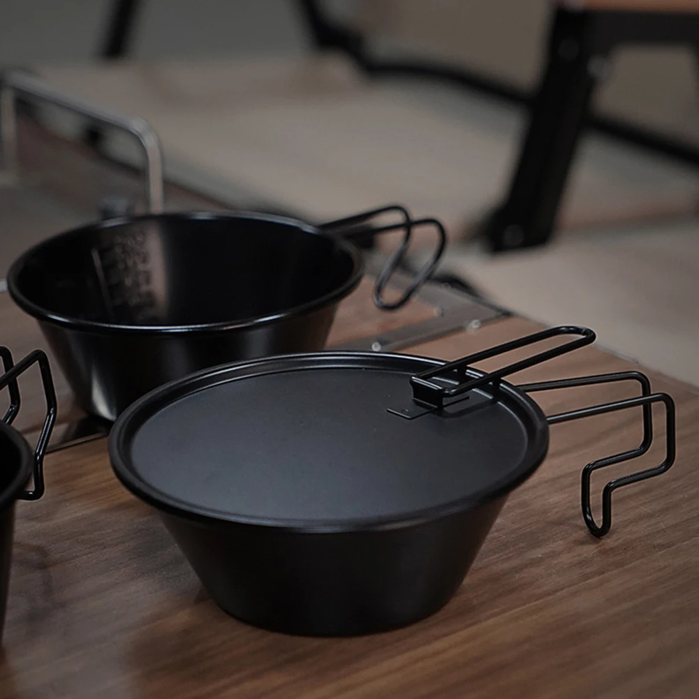 Camping Cookware Bowl Non Stick Coated Camping Sierra Cup with Handle Easy to Use and Clean Saving You Time and Effort
Camping Cookware Bowl Non Stick Coated Camping Sierra Cup with Handle Easy to Use and Clean Saving You Time and Effort