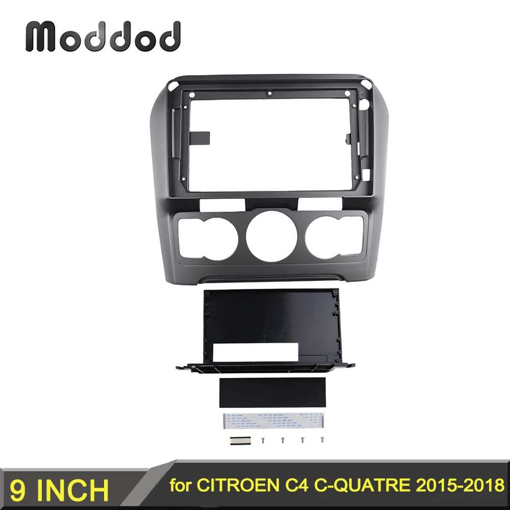 Radio Fascia Frame for CITROEN C4 C-QUATRE 2015-2018 Stereo GPS DVD Player Install Panel Surround Trim Face Plate Dash Mount Kit
Radio Fascia Frame for CITROEN C4 C-QUATRE 2015-2018 Stereo GPS DVD Player Install Panel Surround Trim Face Plate Dash Mount Kit