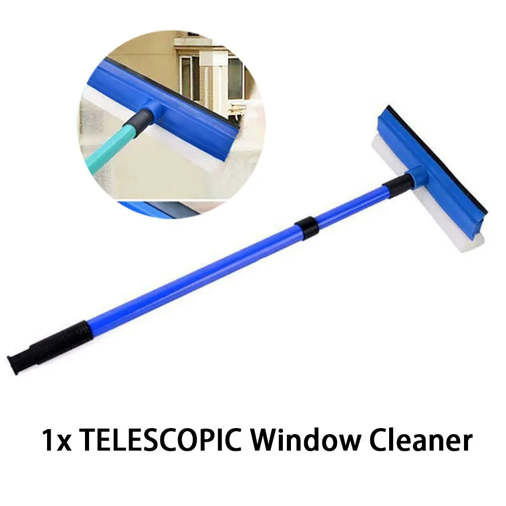 1PC Window Cleaner Brush Glass Wiper For Bathroom Mirror Adjustable Long Handle Windows Squeegee Wiper Home Cleaning Tools
1PC Window Cleaner Brush Glass Wiper For Bathroom Mirror Adjustable Long Handle Windows Squeegee Wiper Home Cleaning Tools