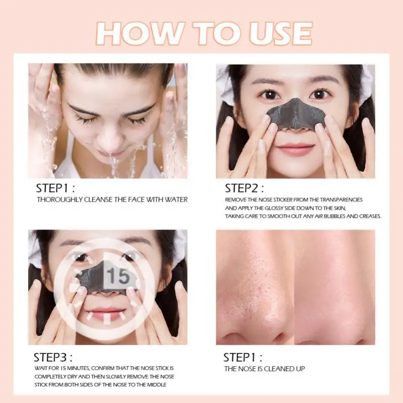 5/10/20PCS Nose Blackhead Remove Mask Unisex Peel Nasal Strips Deep Cleansing Shrink Pore Black Head Remove Stickers Skin Care
5/10/20PCS Nose Blackhead Remove Mask Unisex Peel Nasal Strips Deep Cleansing Shrink Pore Black Head Remove Stickers Skin Care