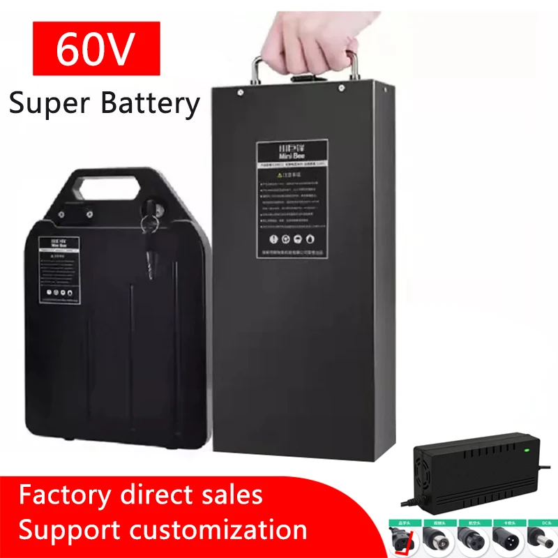 Harley electric car lithium battery waterproof 18650 Battery 60V 20ah for two Wheel Foldable citycoco electric scooter bicycle
Harley electric car lithium battery waterproof 18650 Battery 60V 20ah for two Wheel Foldable citycoco electric scooter bicycle