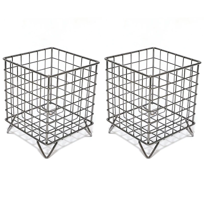 2X Coffee Capsule Holder Iron Storage Basket For Nespresso Capsules Pods Office Cafe Organizer Storage Rack-Black 
2X Coffee Capsule Holder Iron Storage Basket For Nespresso Capsules Pods Office Cafe Organizer Storage Rack-Black