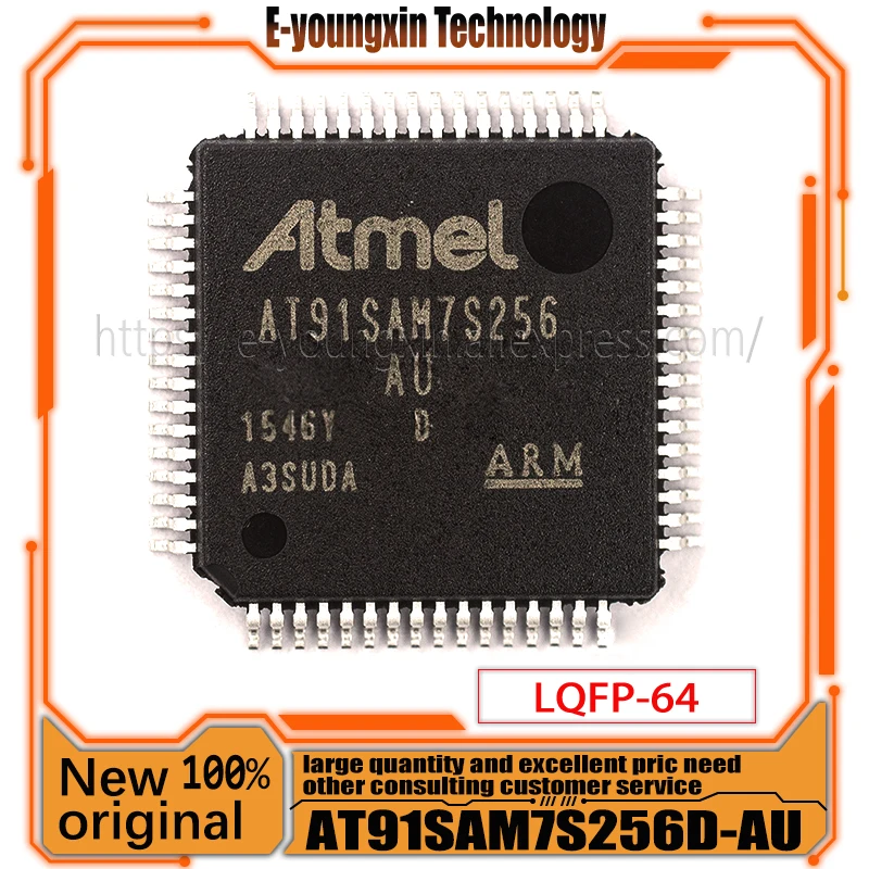 Флэш-Микроконтроллеры AT91SAM7S256D-AU ARM-MCU 256K Flash SRAM 64K ARM
Флэш-Микроконтроллеры AT91SAM7S256D-AU ARM-MCU 256K Flash SRAM 64K ARM