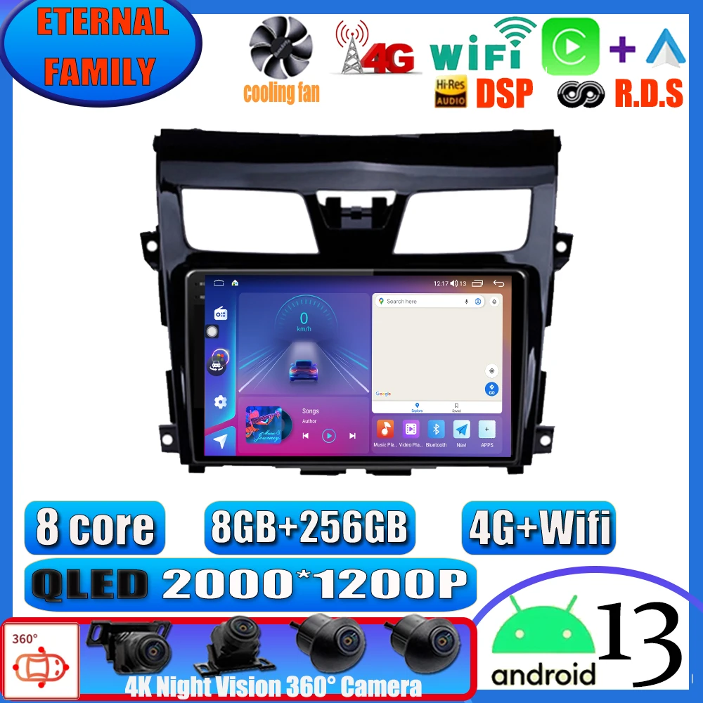 Android 13 For Nissan Teana J33 2013 - 2015 Multimedia Car Vehicle Monitor Screen TV Video Autoradio Navigation Stereo Radio dvd
Android 13 For Nissan Teana J33 2013 - 2015 Multimedia Car Vehicle Monitor Screen TV Video Autoradio Navigation Stereo Radio dvd