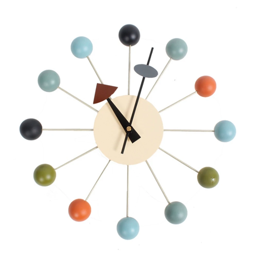 Quiet Round Ball Wood Wall Clock Home Decor Modern Design Clocks for Living Room Decoration Accessories with Movement,A
Quiet Round Ball Wood Wall Clock Home Decor Modern Design Clocks for Living Room Decoration Accessories with Movement,A