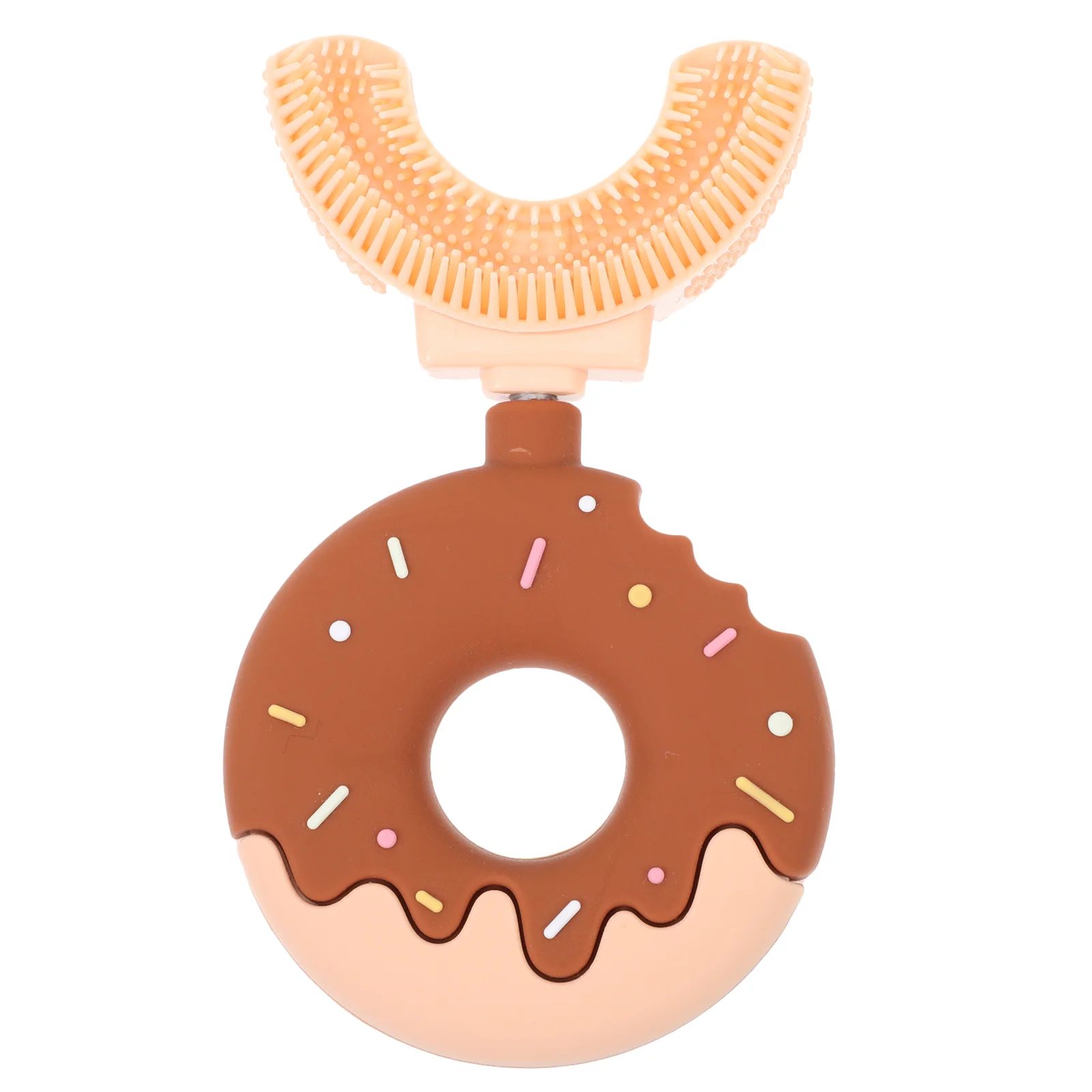 U-shape Kid Toothbrush Comfortable Handheld Tooth Brush Doughnut Toothbrush for Children
U-shape Kid Toothbrush Comfortable Handheld Tooth Brush Doughnut Toothbrush for Children