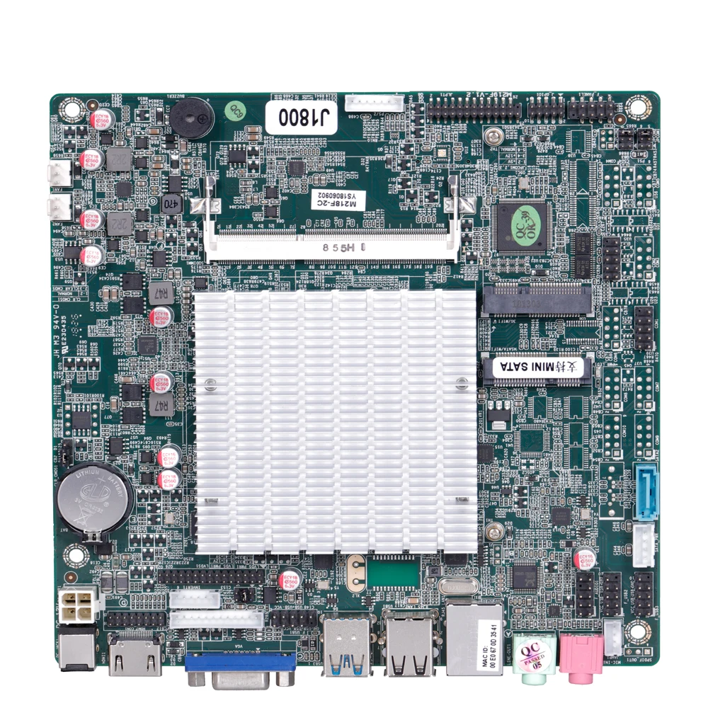 Hot Sale Mini ITX 170*170 CM DDR3 Motherboard Fanless Embedded Celeron J1900 Quad Core 2.41G with LVDS 8 USB 2 COM 6COM 10 COM
Hot Sale Mini ITX 170*170 CM DDR3 Motherboard Fanless Embedded Celeron J1900 Quad Core 2.41G with LVDS 8 USB 2 COM 6COM 10 COM