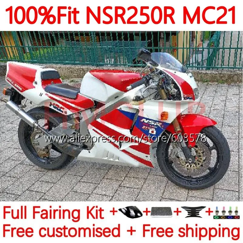 Injection For HONDA NSR 250 R NSR250 RR red glossy MC21 PGM3 NSR250R 1990 1991 1992 1993 NSR 250R 90 91 92 93 Fairing 125No.238
Injection For HONDA NSR 250 R NSR250 RR red glossy MC21 PGM3 NSR250R 1990 1991 1992 1993 NSR 250R 90 91 92 93 Fairing 125No.238