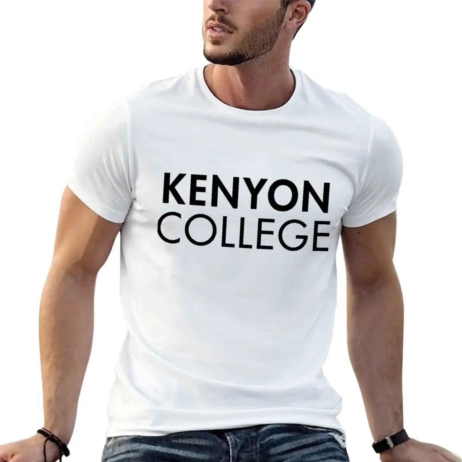 Футболка Kenyon College Inspired Gambier Ohio OH мужская одежда мужские футболки с простым