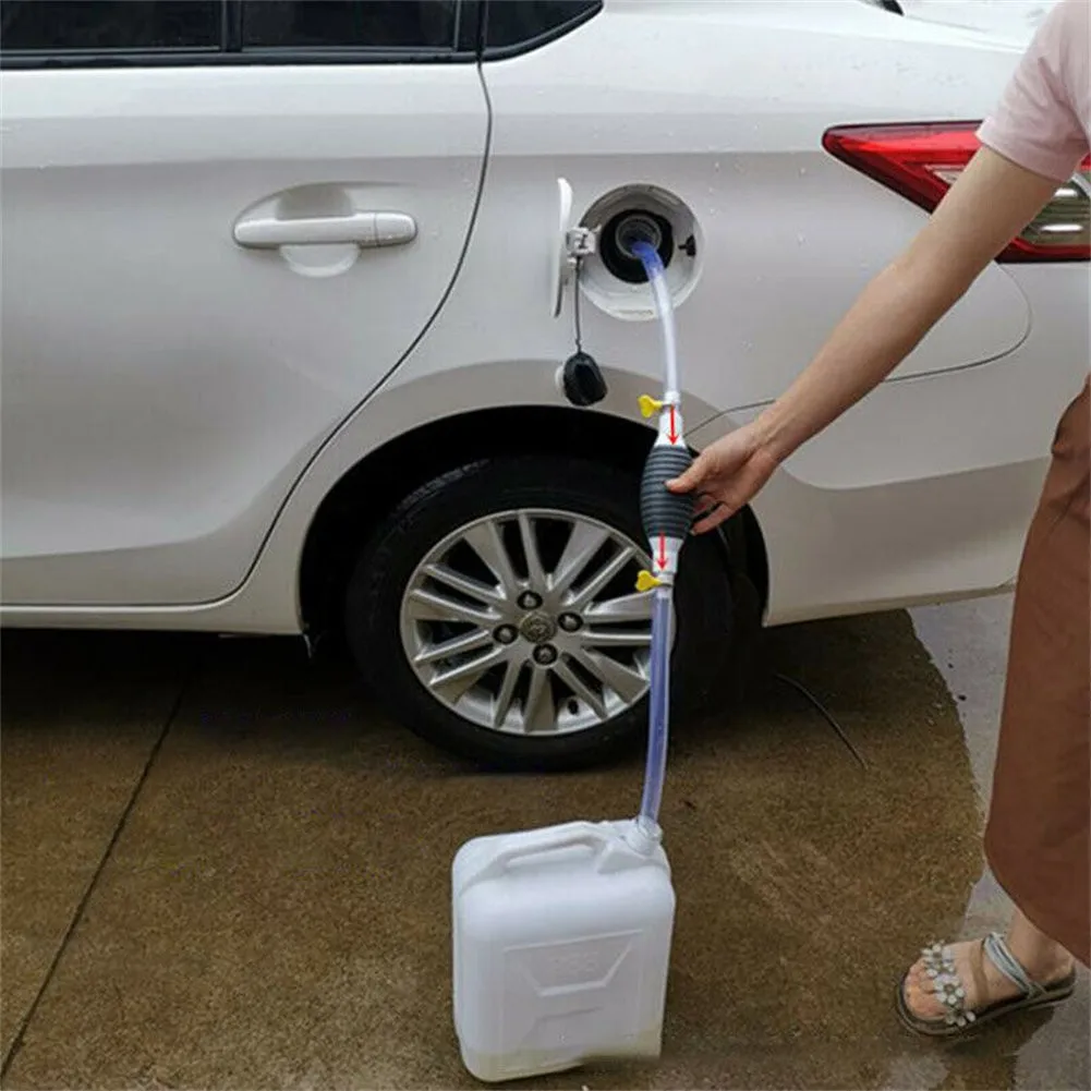 Car Manual Siphon Transfer Hand Pump With 1.5m Hose Line Equippments Kit For Vehicle Fluid Liquid Water Gas Gasoline Car Tools
Car Manual Siphon Transfer Hand Pump With 1.5m Hose Line Equippments Kit For Vehicle Fluid Liquid Water Gas Gasoline Car Tools