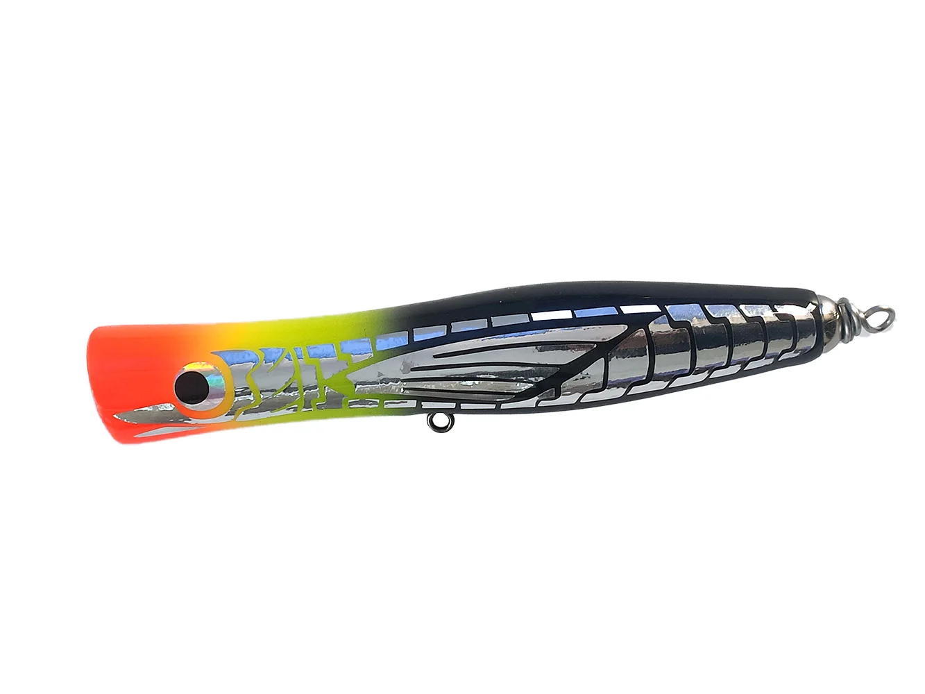 Iscas Carpenter Wood Floating Popper Stickbait Fishing Lure for Medium And Heavy Popping for GT, Kingfish, BluefinTuna
Iscas Carpenter Wood Floating Popper Stickbait Fishing Lure for Medium And Heavy Popping for GT, Kingfish, BluefinTuna