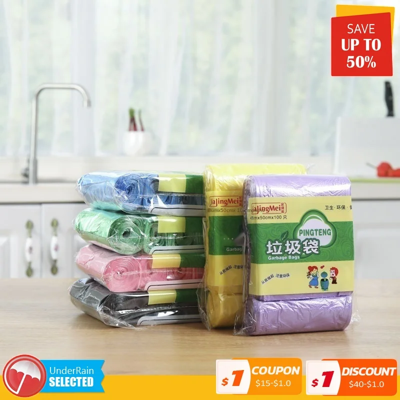 5 sets total 100 pieces Garbage Bags Vest Style Storage Bag For Home Waste Trash Bags Random desk
5 sets total 100 pieces Garbage Bags Vest Style Storage Bag For Home Waste Trash Bags Random desk