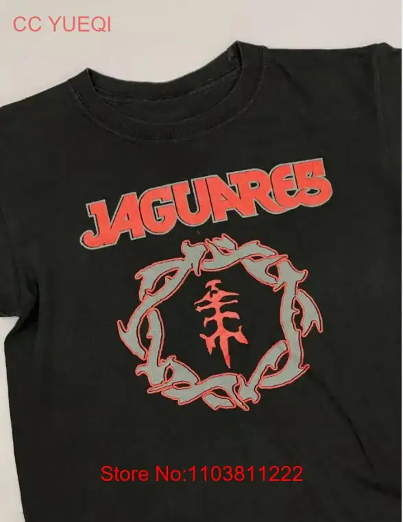 Vtg Caifanes Band Music Tour Тяжелая хлопковая черная унисекс полноразмерная рубашка BL056