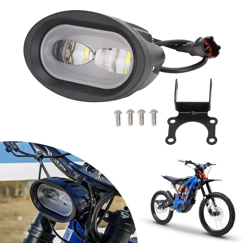 LED Head Light Assembly Headlight Motorcycle Accessories Black Plastic For Surron Light Bee X/S Segway X260/X160
LED Head Light Assembly Headlight Motorcycle Accessories Black Plastic For Surron Light Bee X/S Segway X260/X160