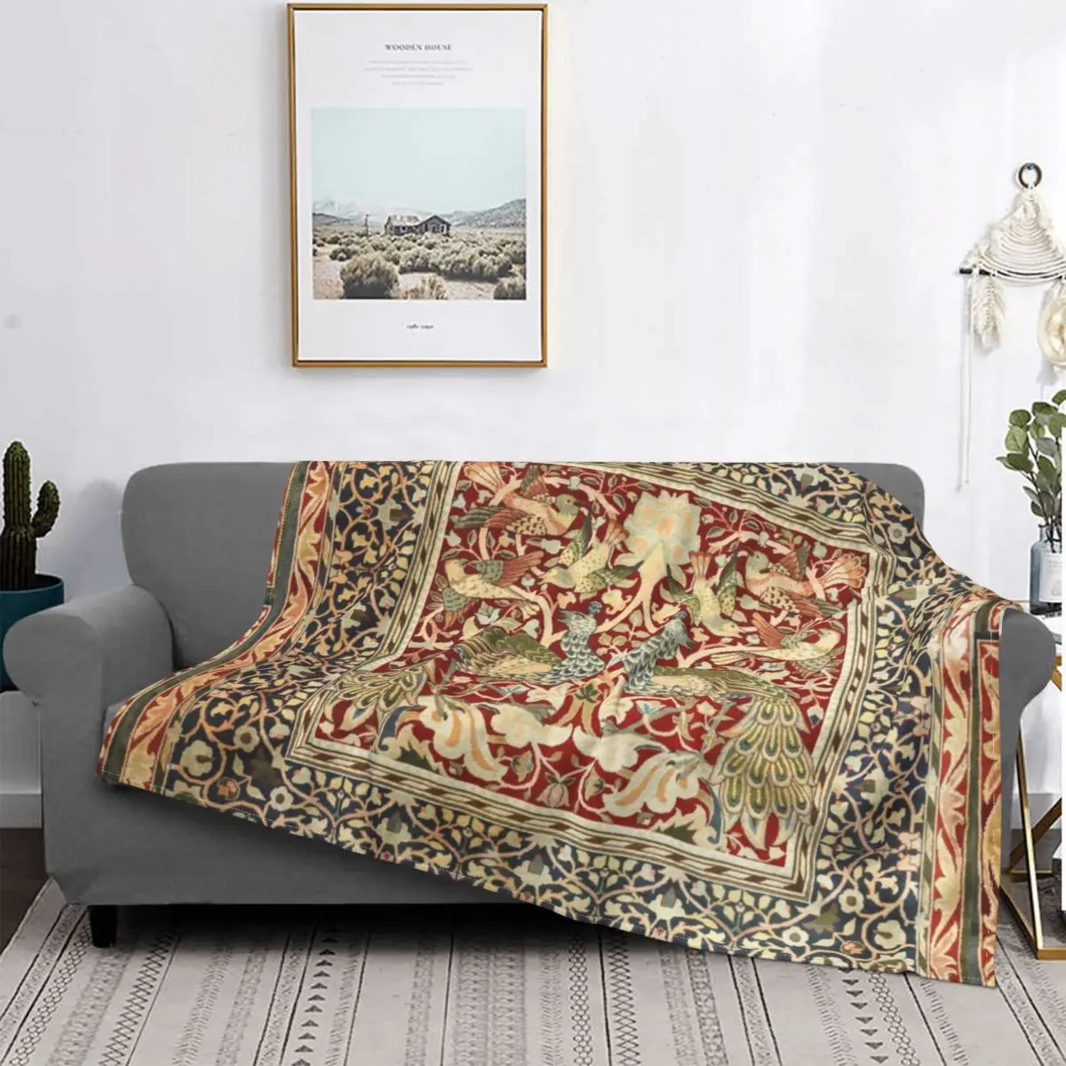 William Morris Vintage Blankets Warm Flannel Floral Textile Pattern Throw Blanket for Sofa Office Bedspreads
William Morris Vintage Blankets Warm Flannel Floral Textile Pattern Throw Blanket for Sofa Office Bedspreads