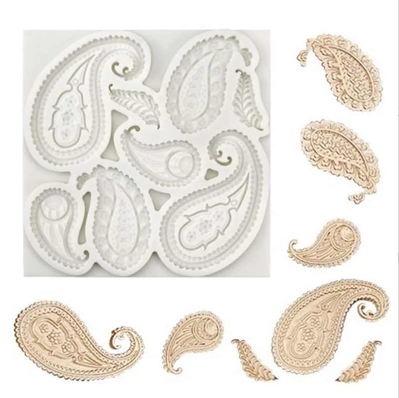 Vintage Embossed Lace Feather Fondant Silicone Mold Chocolate Clay Mold Baking Accessories Cake Decorating Cookie Mold
Vintage Embossed Lace Feather Fondant Silicone Mold Chocolate Clay Mold Baking Accessories Cake Decorating Cookie Mold