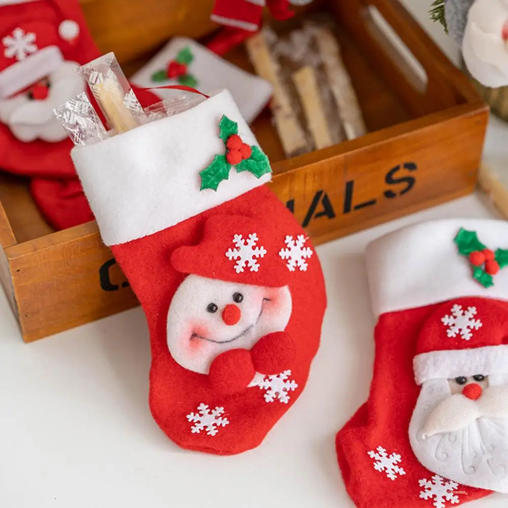 Fine Workmanship Beautiful Santa Claus Xmas Tree Sock Lightweight Christmas Candy Bag Good-looking for Festival
Fine Workmanship Beautiful Santa Claus Xmas Tree Sock Lightweight Christmas Candy Bag Good-looking for Festival