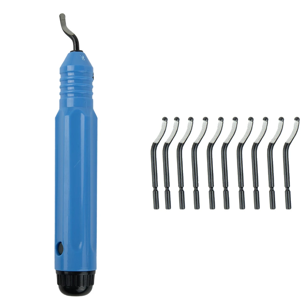 Hand Trimming Knife Deburring Scraper NB1100 Chamfer Trimming Removal Aluminum Alloy With Blade 10pcs BS1010 Blades
Hand Trimming Knife Deburring Scraper NB1100 Chamfer Trimming Removal Aluminum Alloy With Blade 10pcs BS1010 Blades