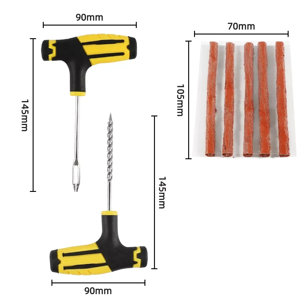 Accesorios Para Auto Tire Repair Tool Kits W/ EVA Storage Case Studding Tool Set Auto Puncture Plug Pliers Garage Needle Nose Pl
Accesorios Para Auto Tire Repair Tool Kits W/ EVA Storage Case Studding Tool Set Auto Puncture Plug Pliers Garage Needle Nose Pl