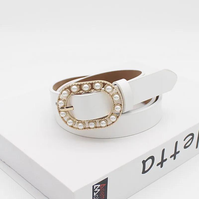 Новый жемчужный инкрустированный овальной пряжкой Женский ремень 2023 женское украшение для джинсовой одежды
Новый жемчужный инкрустированный овальной пряжкой Женский ремень 2023 женское украшение для джинсовой одежды