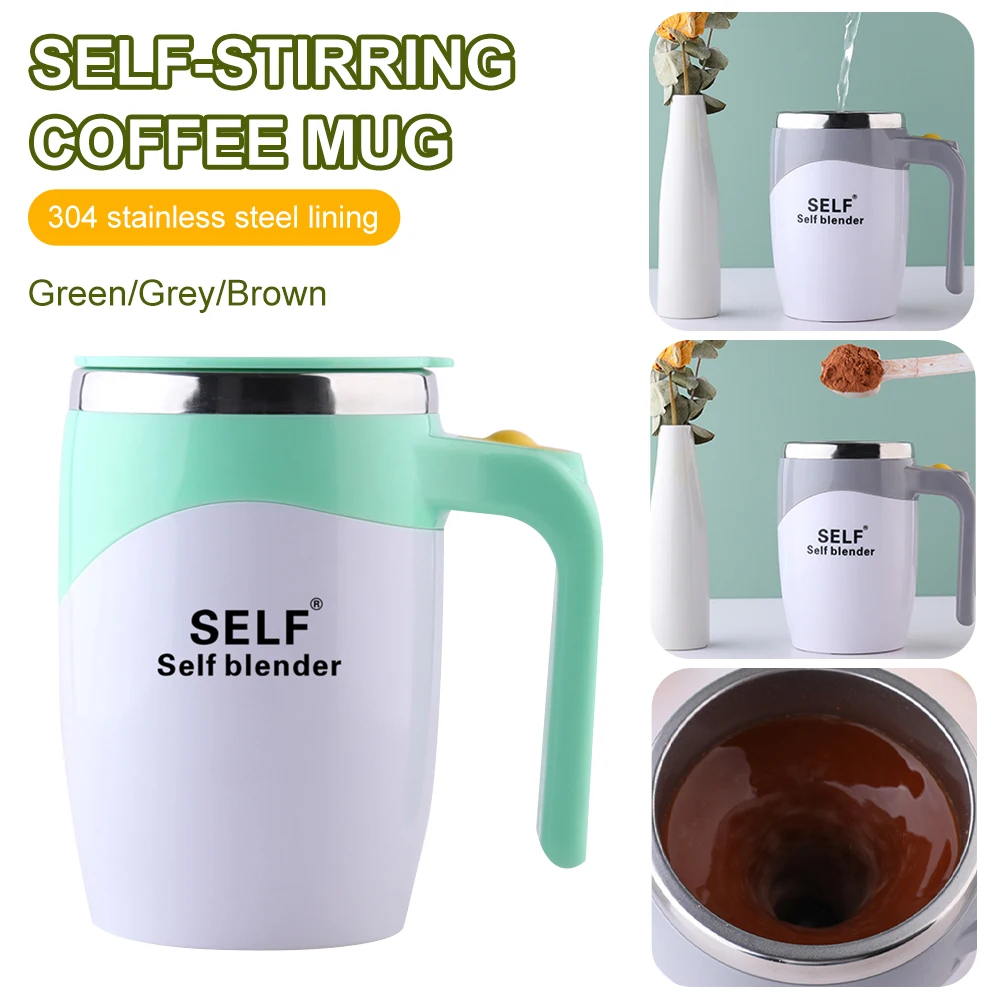 400ml Automatic Self Stirring Magnetic Mug Stainless Steel Temperature Difference Coffee Milk Mixing Cup Blender Smart Mixer Cup
400ml Automatic Self Stirring Magnetic Mug Stainless Steel Temperature Difference Coffee Milk Mixing Cup Blender Smart Mixer Cup