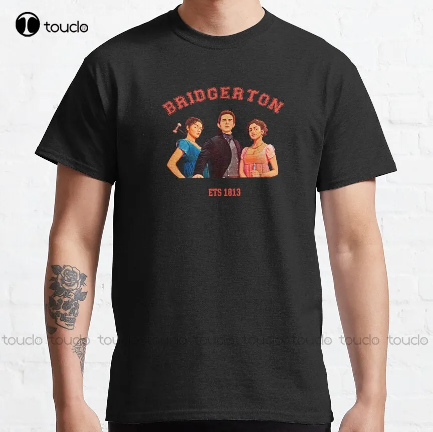 Классическая футболка Bridgerton, футболки на заказ, новая популярная креативная забавная футболка с цифровой печатью, футболка на заказ, унисек...
Классическая футболка Bridgerton, футболки на заказ, новая популярная креативная забавная футболка с цифровой печатью, футболка на заказ, унисек...