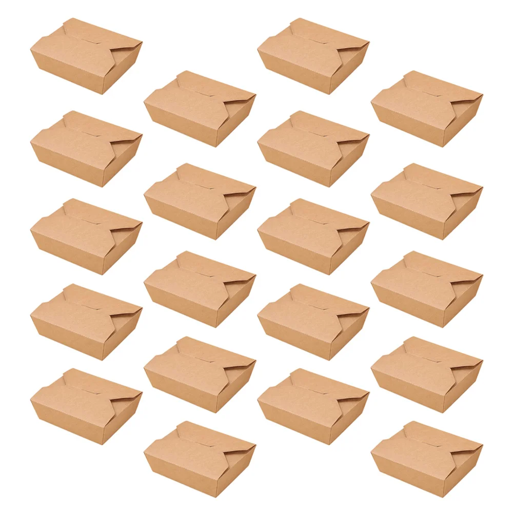 20pcs Paper Take Out Boxes Take Out Containers Kraft for Restaurants Fast Service Picnic 800ml
20pcs Paper Take Out Boxes Take Out Containers Kraft for Restaurants Fast Service Picnic 800ml