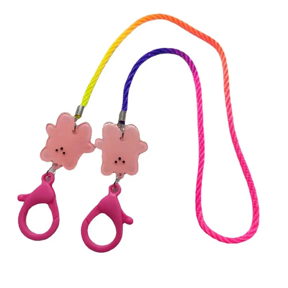 Gradient Color Hanging Neck Hold Straps Bear Sunglasses Lanyard Mask Rope Children Mask Chain Child Mask Lanyard
Gradient Color Hanging Neck Hold Straps Bear Sunglasses Lanyard Mask Rope Children Mask Chain Child Mask Lanyard