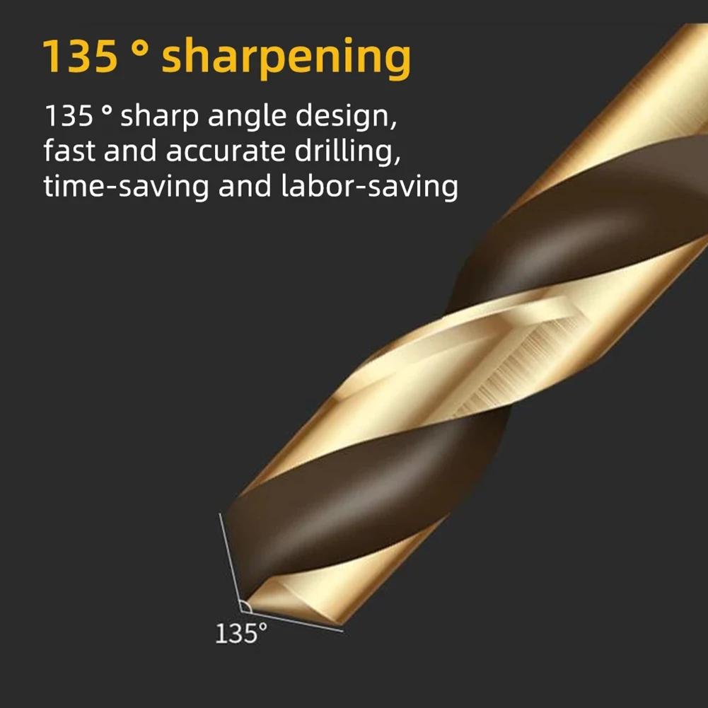 6Pcs HSS Auger Drill Bits Double-headed Bit 3mm 3.5mm 4mm 4.5mm 5mm 6mm Head For Stainless Steel Iron Aluminum Drilling Tools
6Pcs HSS Auger Drill Bits Double-headed Bit 3mm 3.5mm 4mm 4.5mm 5mm 6mm Head For Stainless Steel Iron Aluminum Drilling Tools