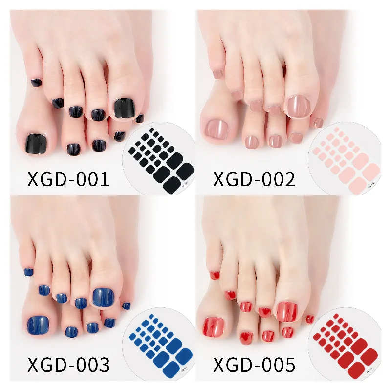 5pcs/Set Summer Style 22tips Nail Stickers DIY Artificial Soild Color Toe Nails Design Full Cover Foot Nail Art Decorat Stickers
5pcs/Set Summer Style 22tips Nail Stickers DIY Artificial Soild Color Toe Nails Design Full Cover Foot Nail Art Decorat Stickers