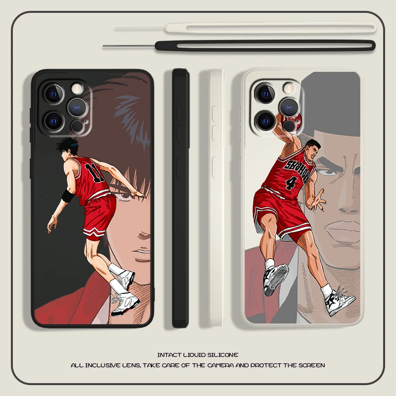 Slam Dunk Boy Anime Liquid Rope Phone Case For Apple iPhone 14 13 12 11 Pro Max Mini XR X 8 7 6S SE Plus Cover
Slam Dunk Boy Anime Liquid Rope Phone Case For Apple iPhone 14 13 12 11 Pro Max Mini XR X 8 7 6S SE Plus Cover