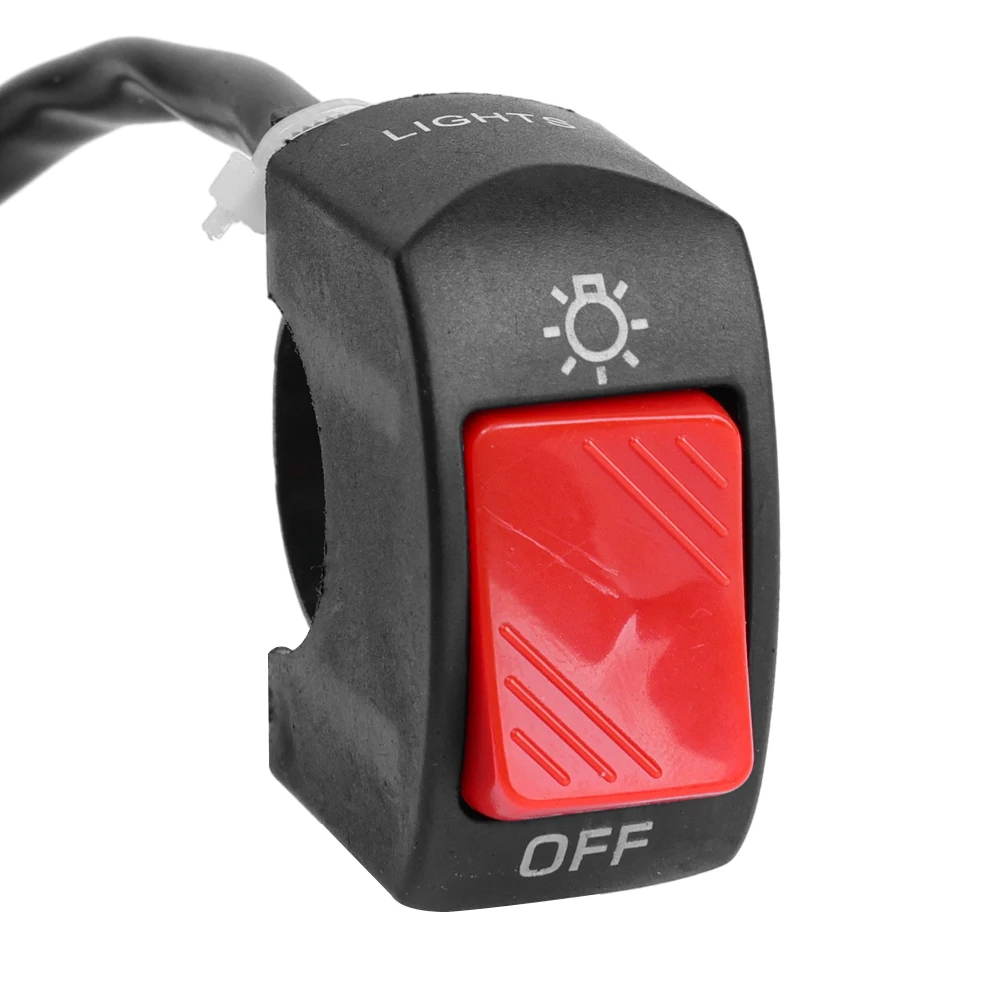 Переключатель на руль мотоцикла, кнопка включения и выключения, переключатель для внедорожника, светодиодная фара головного света, контроллер, переключатель 
Переключатель на руль мотоцикла, кнопка включения и выключения, переключатель для внедорожника, светодиодная фара головного света, контроллер, переключатель
